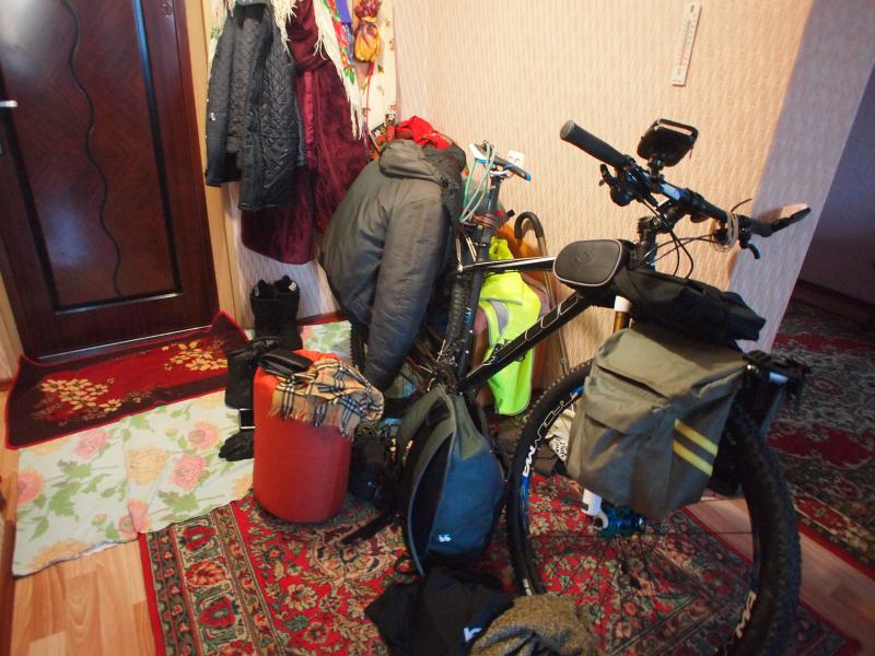 bike in tamara&rsquo;s appartment